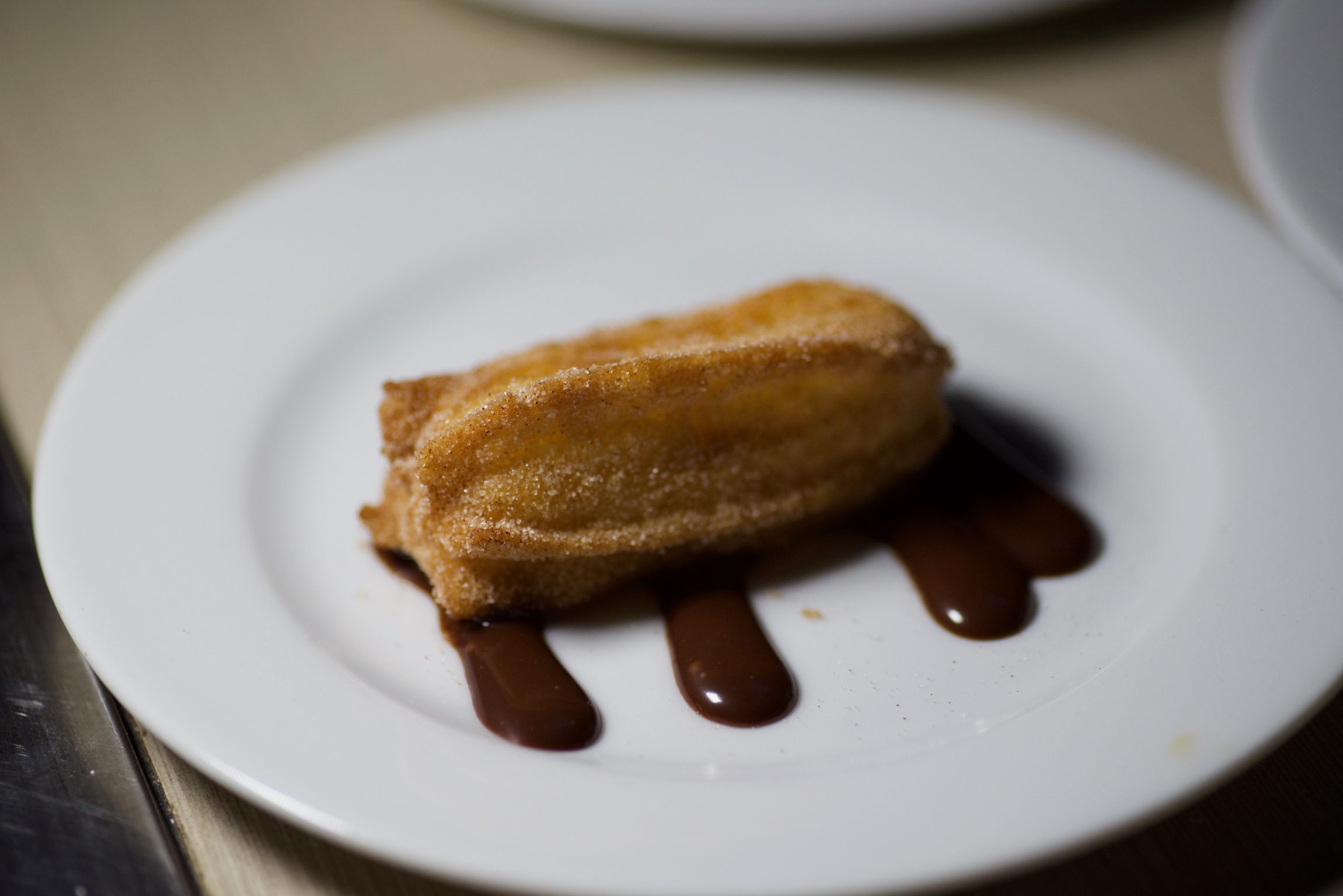 Churros with chocolate