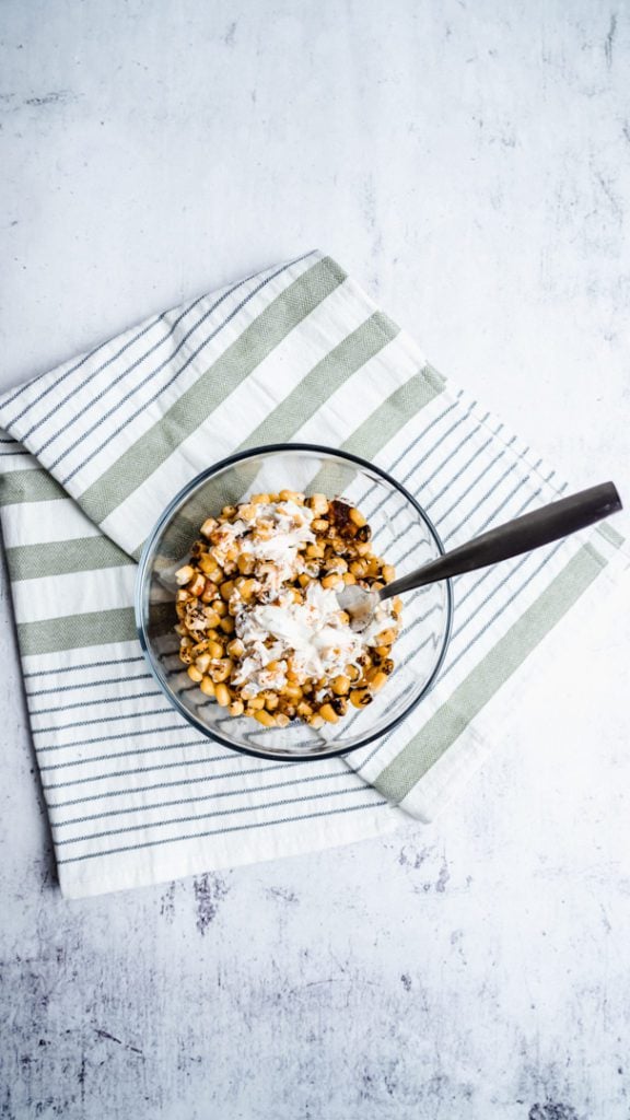 Elote Creamed Corn • Salt & Lavender