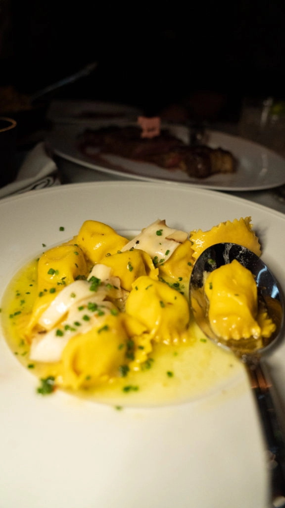 pasta on a plate