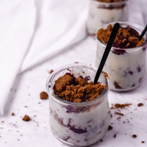 Eggnog cherry parfait - TastyAZ