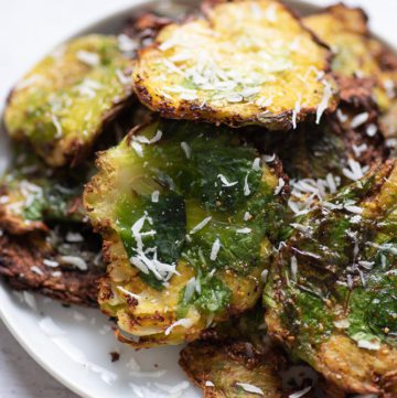 Brussel Sprouts with parmesan