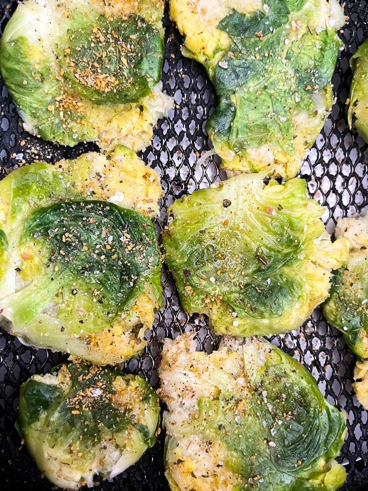 Brussel sprouts in the air fryer