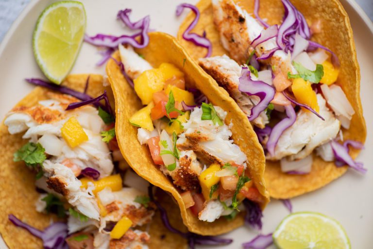Halibut Fish Tacos TastyAZ