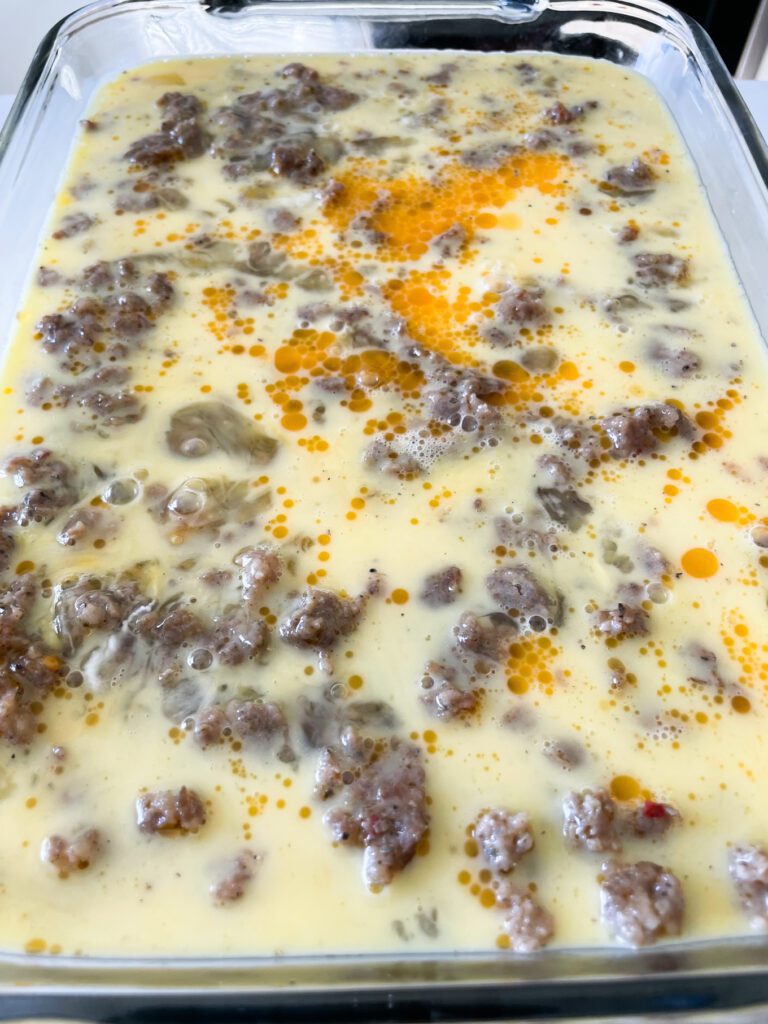 Tiktok Breakfast Casserole TastyAZ