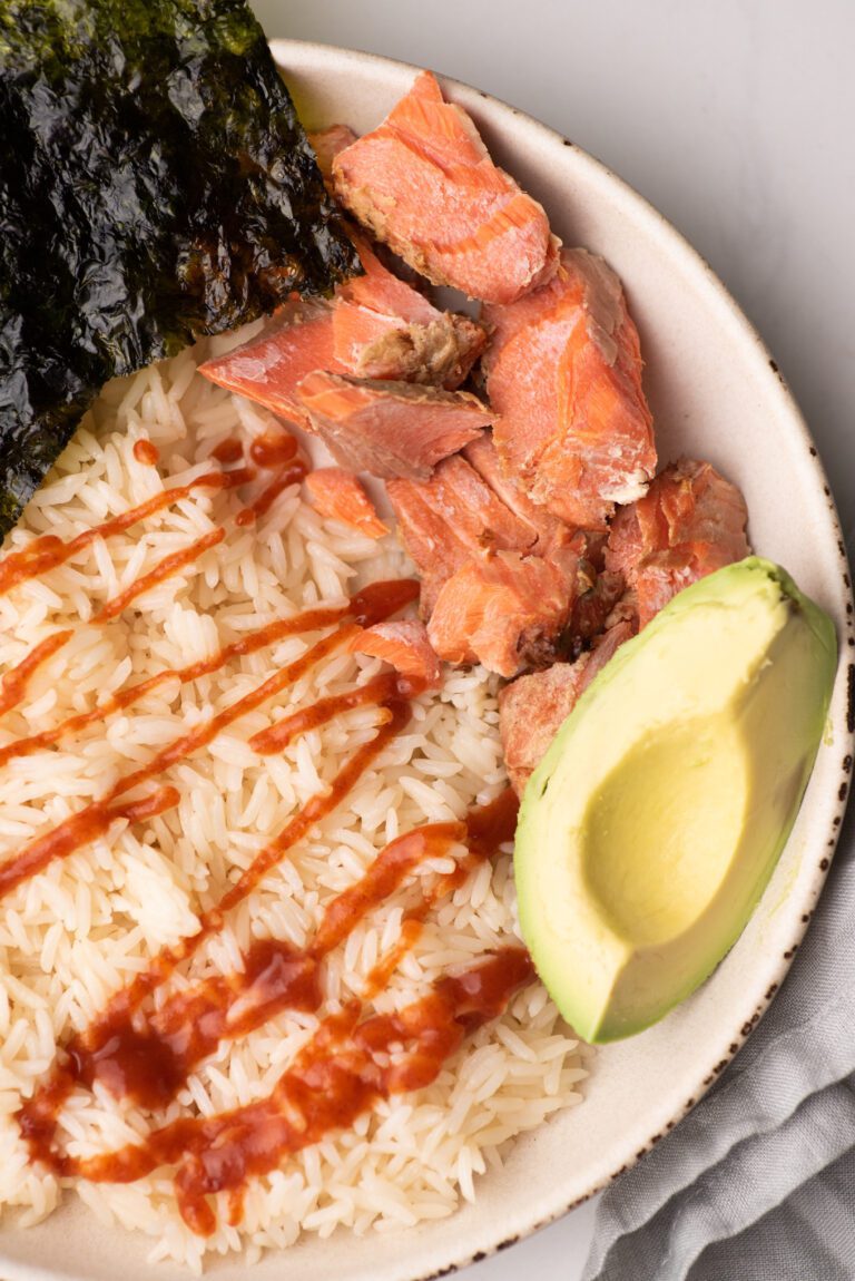 Tiktok Salmon Bowl Without Mayo TastyAZ