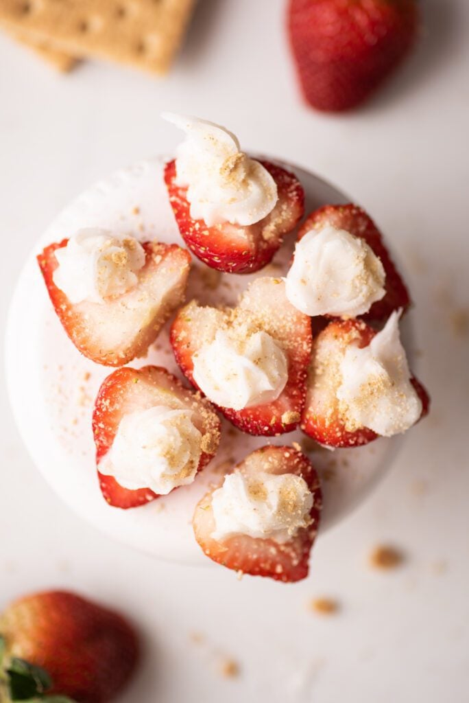 deviled strawberries