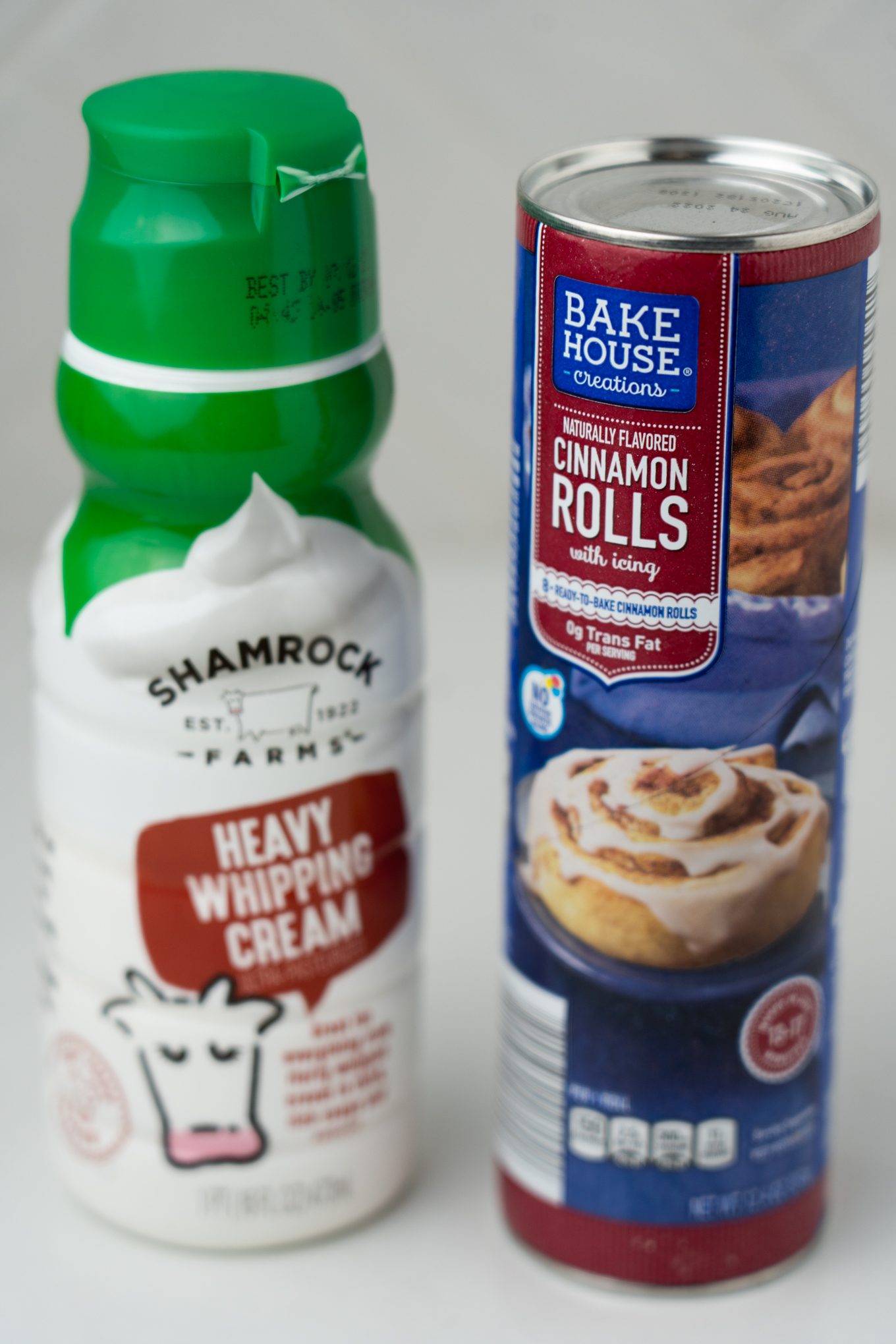 TikTok Cinnamon Rolls with Heavy Cream TastyAZ