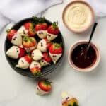 Chocolate dipped strawberries.