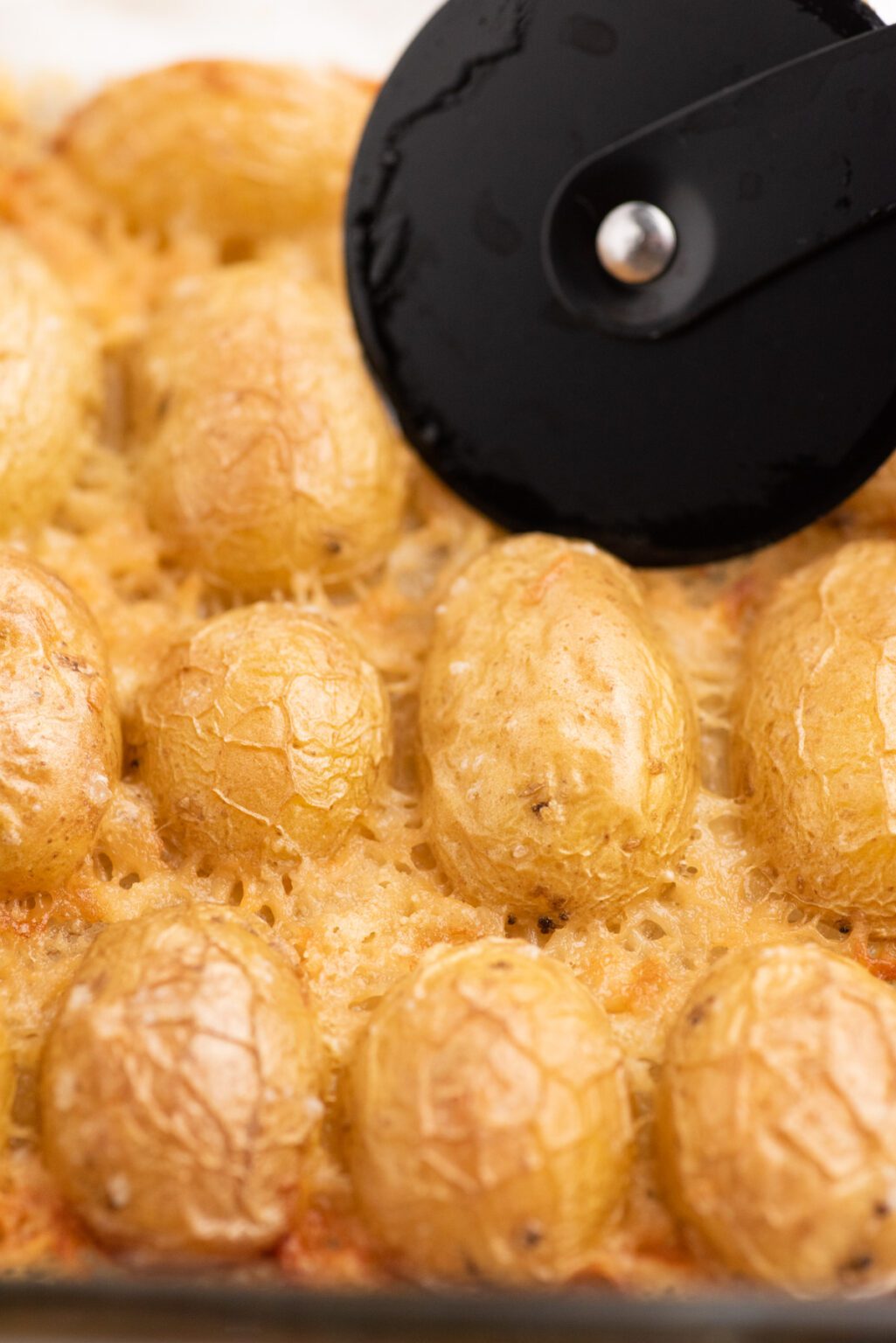 TikTok Parmesan Crusted Potatoes TastyAZ