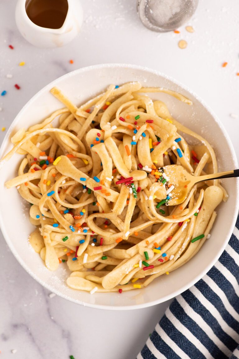 Pancake Spaghetti TikTok TastyAZ