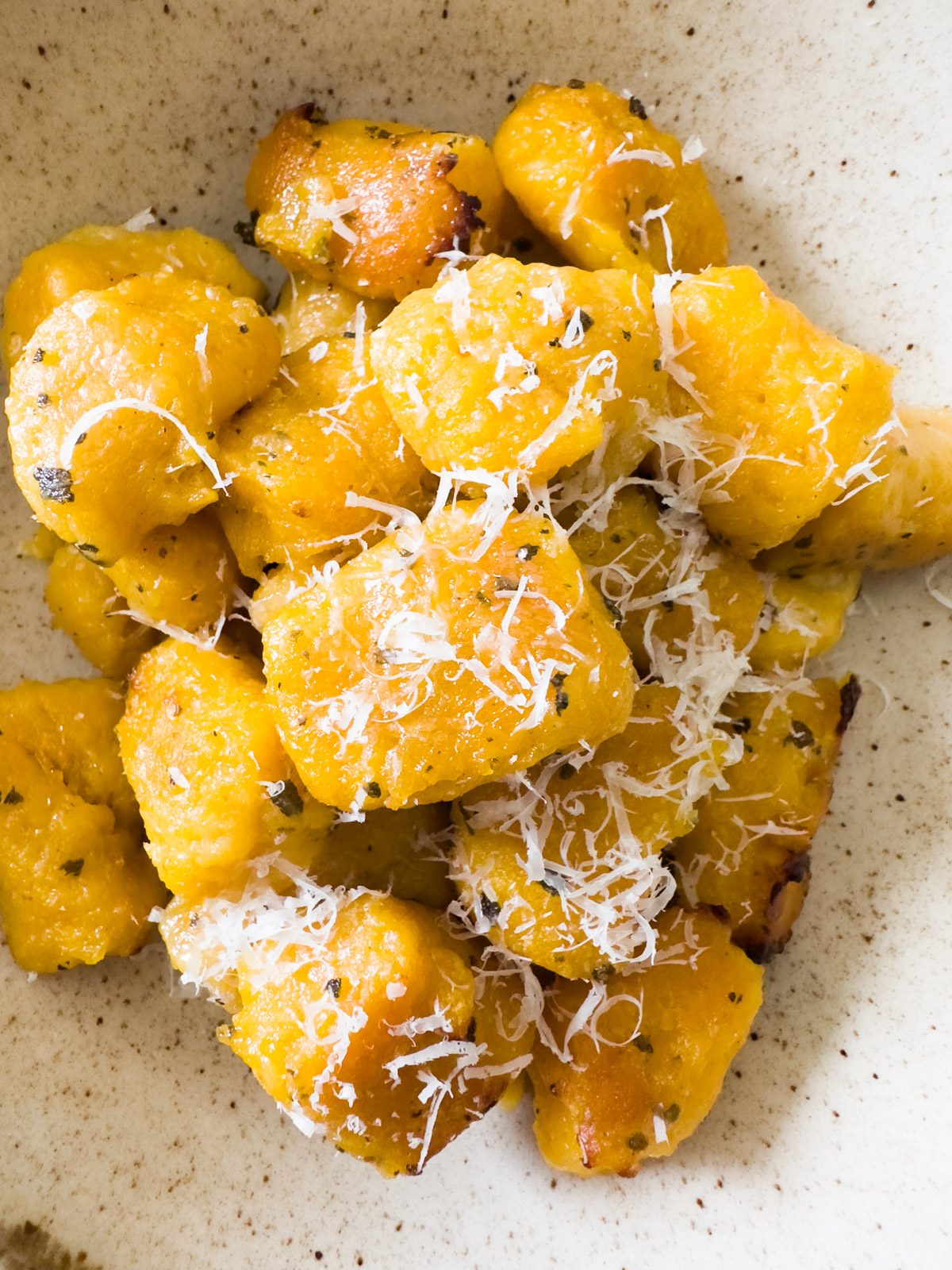 Brown Butter Corn and Pesto Gnocchi - Dishing Out Health