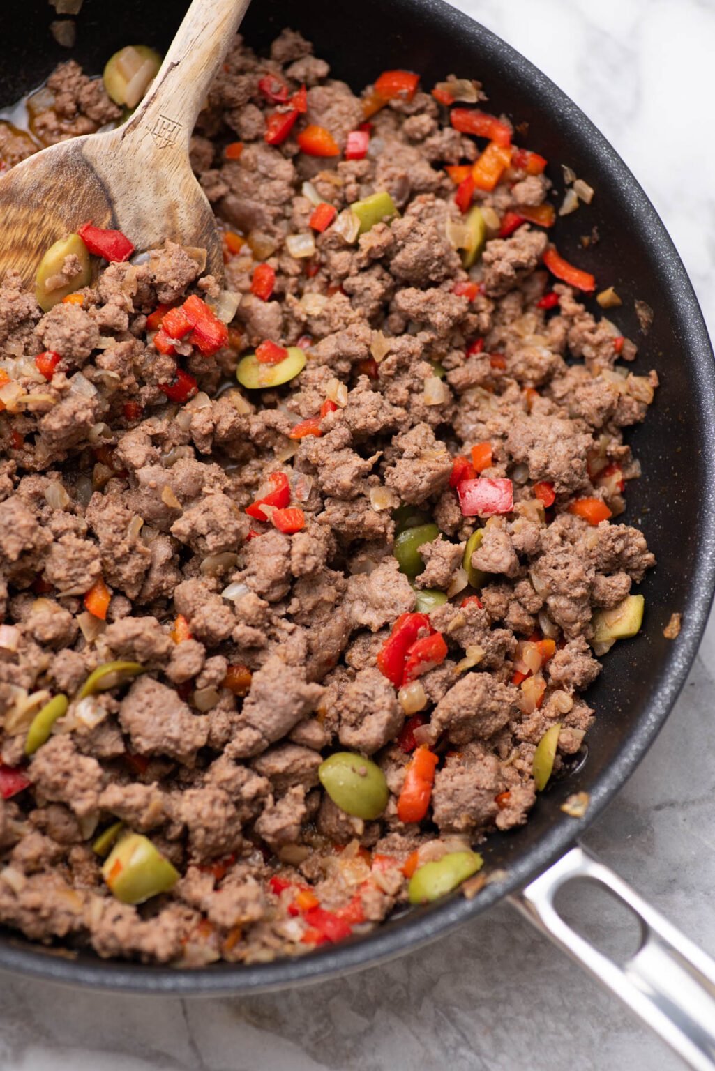 Ground Beef Picadillo Recipe - TastyAZ