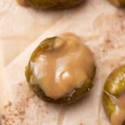 Figs with dulce de Leche jam.