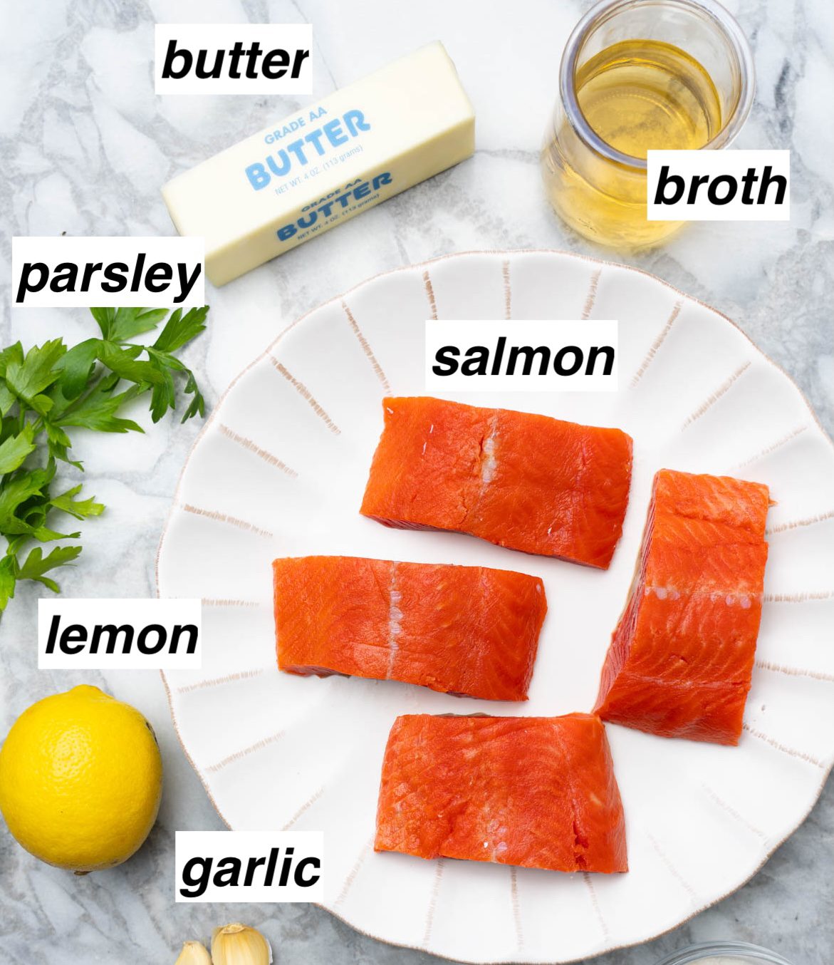 Lemon butter sauce salmon ingredients