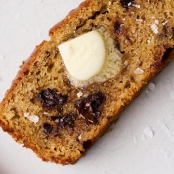 chocolate chip banana bread.